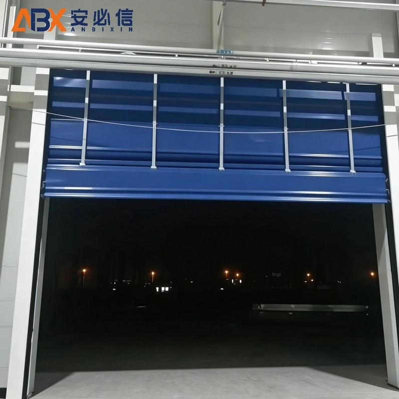 长春市软帘堆积门